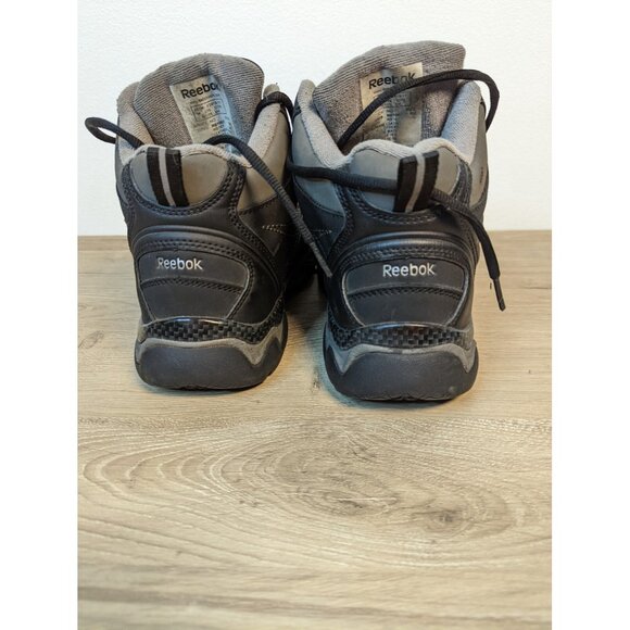 Reebok Work Beamer RB1067 Comp Toe EH Hiker Work Boots Black Size 7M woman's 9 - Picture 4 of 9